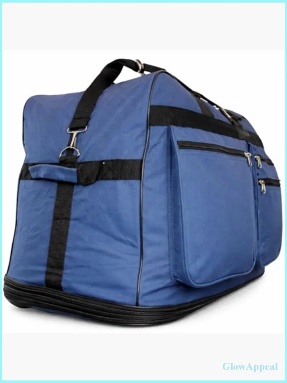 36-Inch Rolling Duffle Bag with Wheels - Expandable Spinner Suitcase